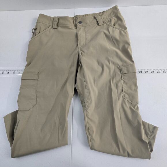 Duluth Women's Dry on the Fly Capri 46710 beige tan size pants 6803 - Picture 1 of 10